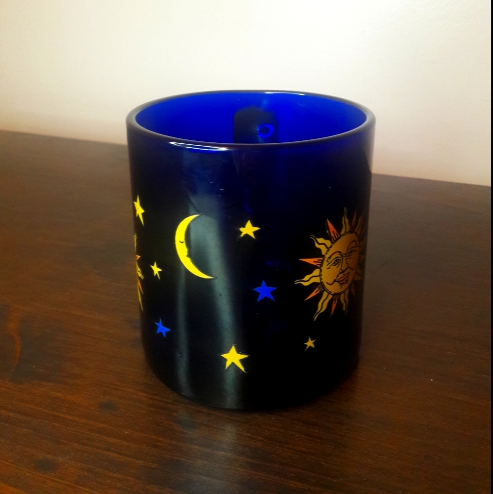 90s Sun and Moon mug
